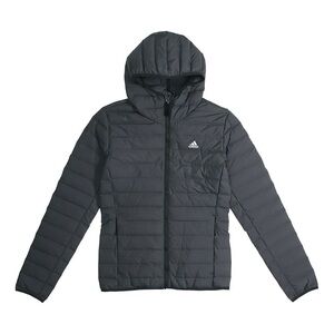 Hooded Adidas Varilite Charcoal Jacket